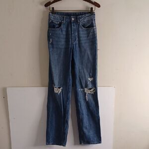 H&M Distressed Blue Jeans
